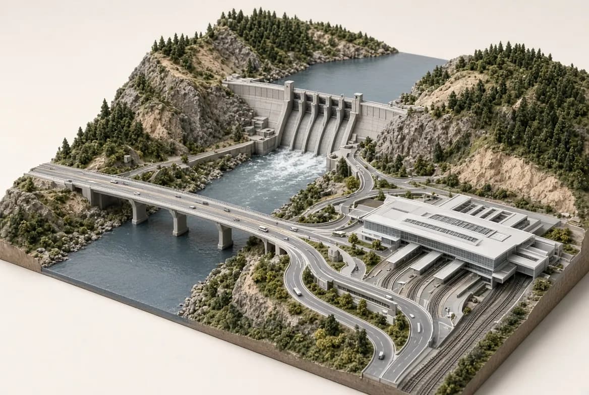 Infrastructure scale model